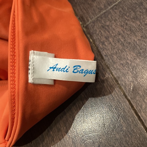 ANDI BAGUS orange Bond girl bikini - Picture 6 of 11